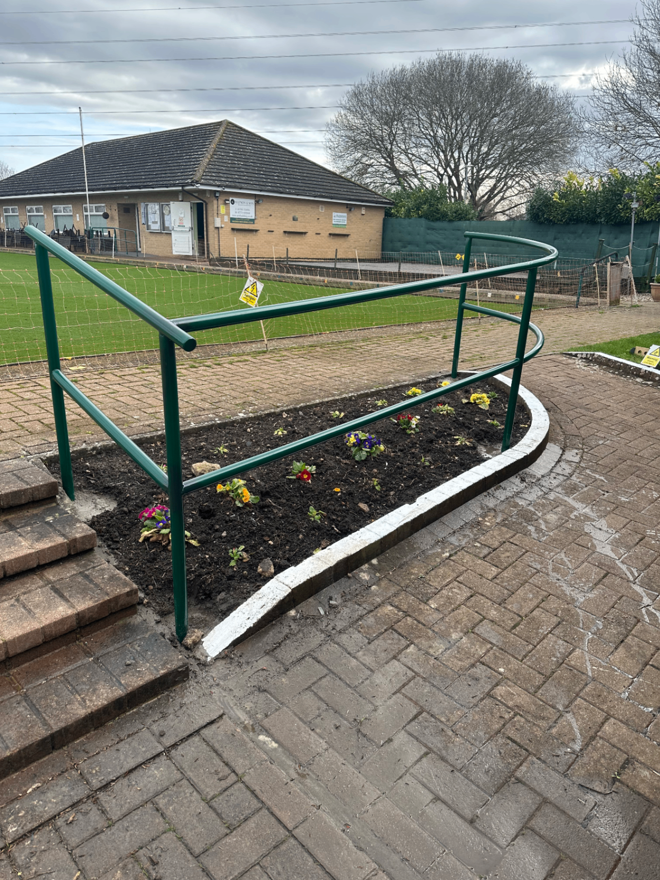 SRN Fabrication — steel handrails project, Swindon