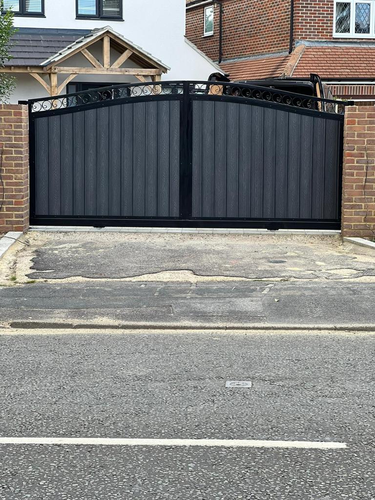 SRN Fabrication — steel gates project, Swindon