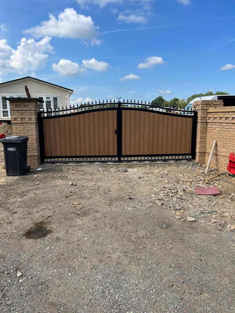 SRN Fabrication — steel gates project, Swindon