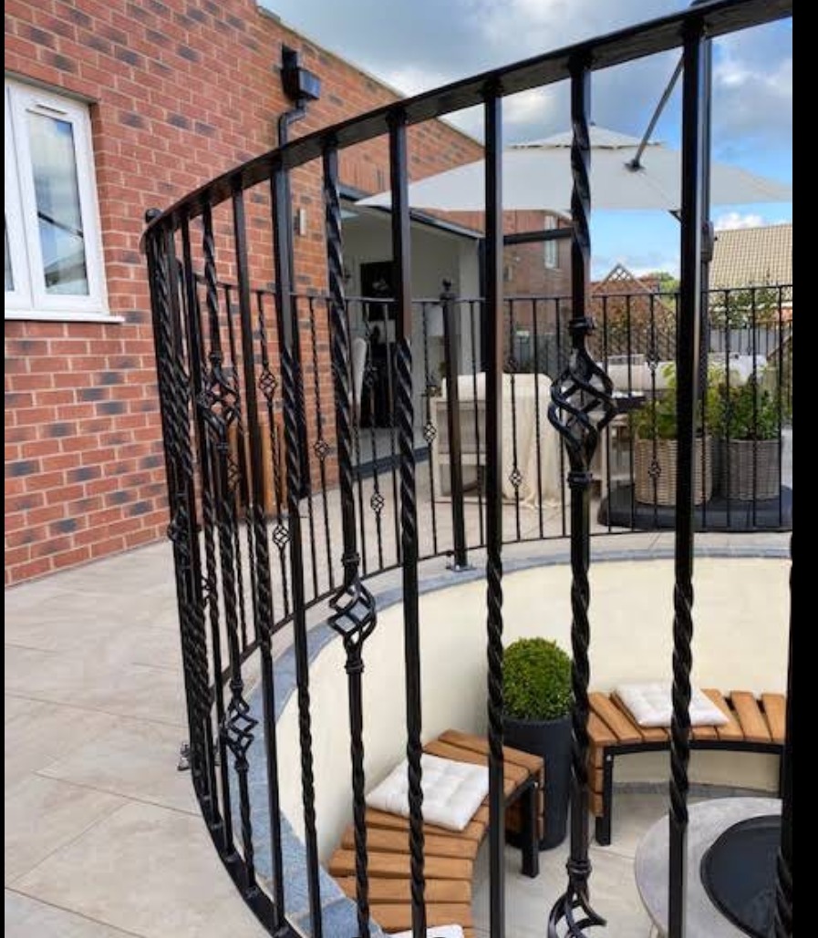 SRN Fabrication — steel stainless balustrades railings project, Swindon