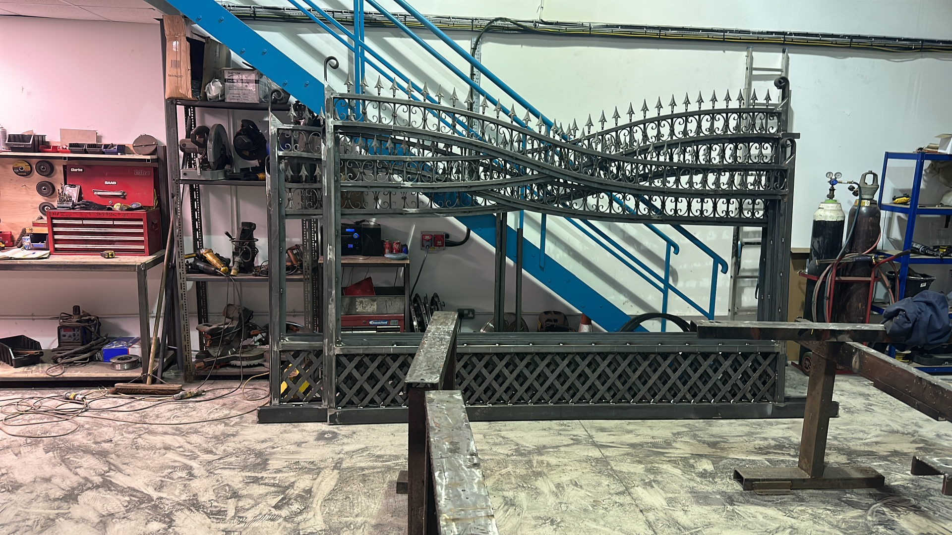SRN Fabrication — bespoke steel fabrication project, Swindon