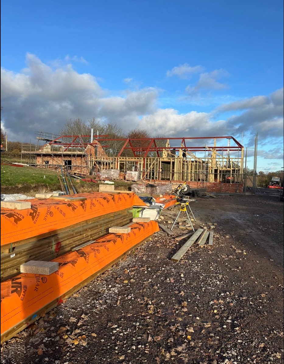 SRN Fabrication — structural steel installation project, Swindon