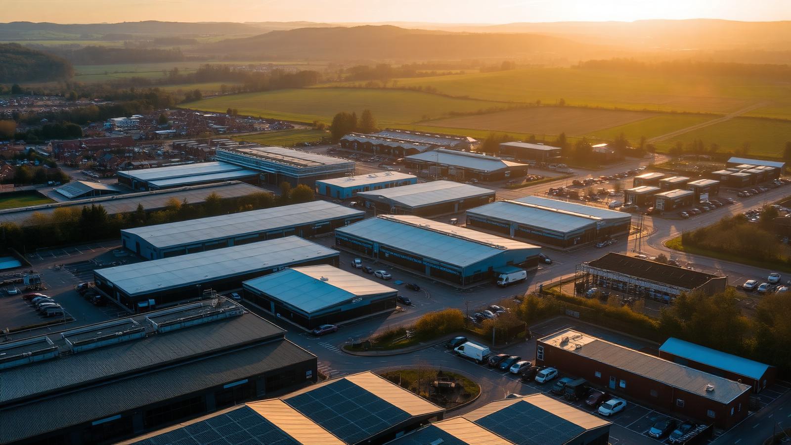 Swindon landscape — service area covered by SRN Fabrication.